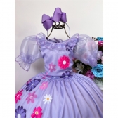 Vestido Infantil Isabela Encanto Festas Princesas