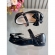 Sapatinho Preto Verniz Aplique de Lacinho Com Strass Luxo