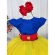 Vestido Infantil Branca de Neve Azul C/ Renda Princesas