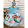 Vestido Infantil Princesa Ariel Sereia Peito Escamas Filme