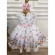 Vestido Infantil Branco Jardim das Borboletas Peito Strass - Branco