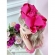 Tiara Infantil Pink Maxx Nó Luxo