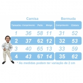 Conjunto Meninos Camisa Listrada Amarela Bermuda Bege Casual