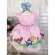 Vestido Infantil Rosa Galinha Pintadinha na Fazenda Luxo