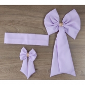 Laços Coloridos do Vestido Baila Nina - Não Acompanha o Vestido! - Rosa Bebê