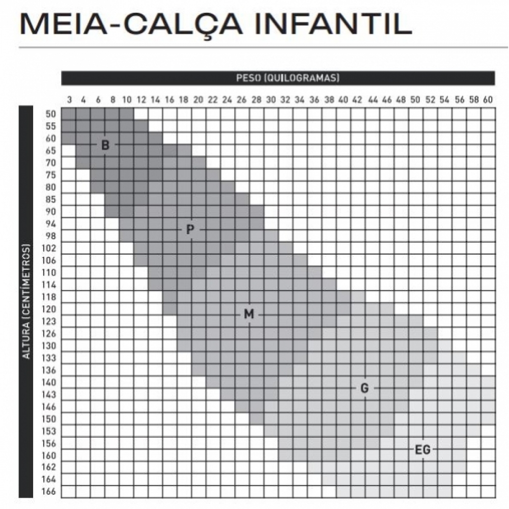 Meia Calça Infantil Branca C/ Elastano e Textura Fio 40