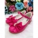 Sapatinho Pink Verniz Com Aplique de Laço e Strass