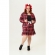 Conjunto Flanela Adulto Junino Camisa e Saia Xadrez Vermelho Colorido