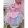 Vestido Infantil Rosa Circo Chuva de Amor Colorido