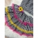 Conjunto Meninas Junino Preto Xadrez Cropped C/ Mini Saia