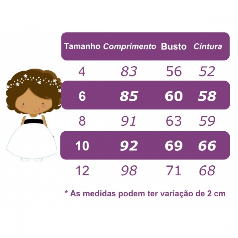 Vestido Infantil Branco Com Azul e Renda Realeza Damas
