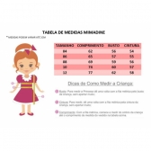 Vestido Infantil Rosa Borboletas Coloridas Laço e Pérolas