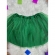 Saia de Tule Infantil Coloridos Com Glitter e Leds - Verde