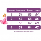 Vestido Infantil Aurora Rosa C/ Borboletas Laço e Glitter