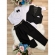 Conjunto Social Colete Calça Gravata Preto e Camisa Branca