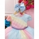 Vestido Infantil Chuva de Amor Bênçãos Com Cinto de Pérolas