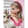Tiara Infantil de Pérolas Marsala Larga Luxo