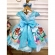 Vestido Infantil Princesa Ariel Sereia Peito Escamas Filme