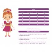Vestido Infantil Branco Jardim das Borboletas Peito Strass - Branco