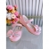Sapatinho Rosa Verniz Aplique de Lacinho Com Strass Luxo