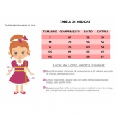 Vestido Infantil Isabela Encanto Festas Princesas
