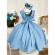 Vestido Infantil Frozen Aplique Laço Luxo Festa de Princesas