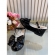 Sapatinho Preto Verniz Luxo Com Lacinho e Strass - Preto