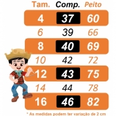 Colete Infantil Junino Lampião Arraiá Festas Colorido