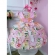 Vestido Infantil Colorido Jardim das Flores C/ Cinto Pérolas