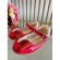Sapatinho Vermelho Verniz Aplique de Lacinho Strass Glitter