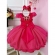 Vestido Infantil Pink Aplique de Borboletas C/ Glitter