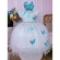 Vestido Infantil Verde Claro Peito Nervura Aplique Borboleta
