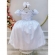 Vestido Infantil Branco C/ Renda Damas de Honra Casamento