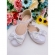 Sapatinho Branco Verniz Com Lacinho e Strass Luxo