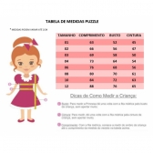 Vestido Infantil Azul Royal C/ Renda e Cinto de Pérolas Luxo