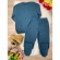 Conjunto de Moletom Blusa e Calça Azul Petróleo New York