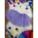 Saia de Tule Infantil Coloridos Com Glitter e Leds - Lilás