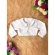 Bolero Infantil Branco Soft C/ Botão Luxo