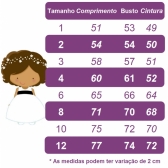 Vestido Infantil Rosa Busto Nervura Cinto de Pérolas Festa