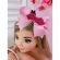 Kit Infantil Tiara e Bolsinha da Barbie Rosa
